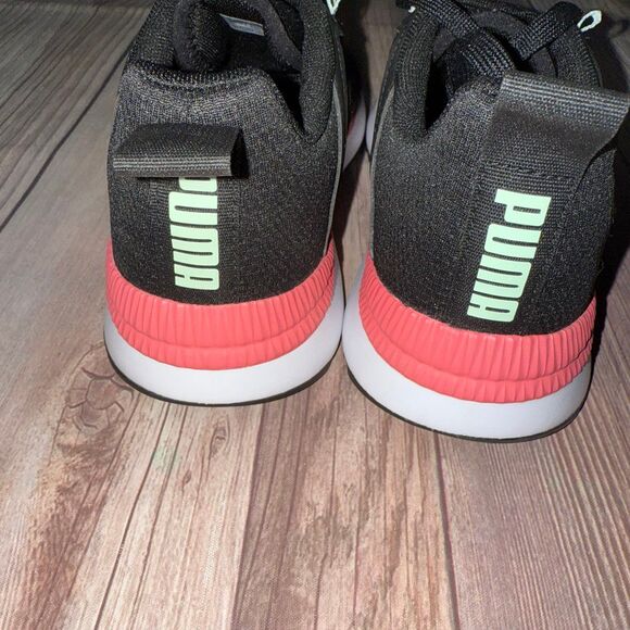 Women’s Puma Pacer Net Cage Black-Pink Shoes Size 6.5 - Picture 7 of 8